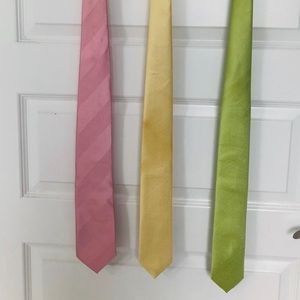 Pastel ties perfect for Easter and Spring